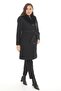 Stamped Furry Women's Coat - 275-k