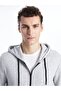 Hooded Long Sleeve Men's Thick Zippered Sweatshirt (S4) - 2
