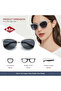 Women Polarized Sunglasses Silver Mirror Lens - LC1031C01 - 6