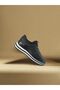 Men's Genuine Leather Stretch Detailed Rubber Sole Comfortable and Stylish Casual Shoes - 4
