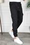 Double Cargo Pockets Comfort Fit Men's Sweatpants - 5
