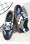 Color Block Panelled Gum Sole Sneakers - 2
