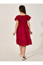 Schiffli Smocked Detail Tiered Dress - 5