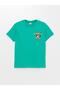 Crew Neck Nostalgic Monkey Printed Short Sleeve Boy's T-Shirt (S4)