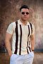 Men's Knitwear T-Shirt Polo Neck Slim Fit - 3