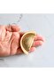 Furniture Kitchen Cabinet Drawer Cupboard Handles Kulb Sail Mussel Tas Dish 64 mm Button Gold Gold - 3
