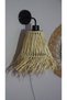 Raffia Sconce - Light Color, Stylish and Handmade Wall Lamp - 2