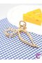 Bow Model Gold Women's Metal Hairpin Buckle 11.5cm - Ribbon Bow Hairpin Hair Bun Clip - 4