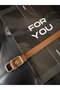 Rectangular Buckle Pants Belt for Women, Coat Belt, Shirt Belt, Dress Belt - 4