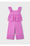 Embroidered Girl's Trouser Suit_Mnvs3561 - 4