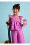 Embroidered Girl's Trouser Suit_Mnvs3561