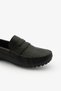 Black Bow Detailed Genuine Leather Loafer Shoes Women's Ballerinas - 5