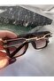 Leopard Women's Sunglasses with Rectangle Square Gold Detail - 4