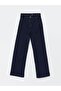 Wideleg Women's Jean Trousers - 5