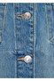 Oversize Pocket Denim Coat - 8