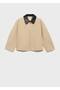 Cotton Jacket with Contrast Collar - 3