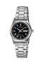 Women's Wristwatch with Dial Black Crown Gray Color Guarantee