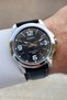 Gray Cord Black Color Guaranteed 5 Atm Waterproof Men's Wristwatch - 3