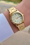 Brand Yellow Color Calendar Luxury Model Women's Wristwatch - 3