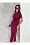 Elegant Lacing Detailed Modal Fabric Dress - 6