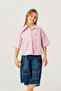 Girl's Long Collar Shirt 3157