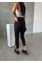 Julia Milano New Season Lara Jiyan Women's 90's Non-Fading Black High Waist Mom Jeans Boyfrend 2025 - 4