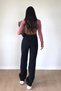 Blueva Trend Black High Waist Loose Pants, Wide Leg Pants, Loose Leg Pants Washable 2026 - 2