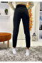 Julia Milano High Waist Julia Phoebe Star All Blue Jet Black Jean Pants (Is the Exact Pattern) - 4