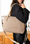 Women's New Season Adjustable Long Strap Large Size Hand and Shoulder Bag 236037 Pc - 4