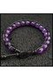 Amethyst Single Spiral Bohemian Bracelet - 3