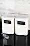 Set of 2 Detergent Boxes with Scale Colors Whites with Labels 3000ml Mica Bathroom Organizer - 4