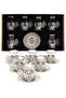 Tea Set Glass Tea Presentation Set Arab Moroccan Turkish Tea Cup Set Traditional Turkish 6-Piece