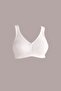 Women's Underwire Non-Cup Printed Gathering Bra Kq.Ocrmnstyn.1K.M1.K2