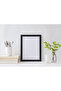 إطار A4 (21x30) أسود، مع زجاج شبكي، إطار المستندات، يمكن استخدامه عموديًا أو أفقيًا