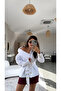 Gold Buttoned Belted Shirt - 5