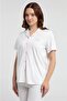 Women's Classic Regular Front Buttoned Short Sleeve Pajama Set L1.Pc.004.12.01.K1 - 2