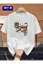 Unisex Slam Dunk Basketball Printed Oversize 100% Cotton T-Shirt