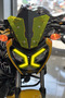 Yellow Color Headlight Film Sticker Label for Tvs Raider Daytime Running Lights - 6
