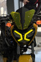 Yellow Color Headlight Film Sticker Label for Tvs Raider Daytime Running Lights - 4