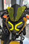 Yellow Color Headlight Film Sticker Label for Tvs Raider Daytime Running Lights - 2