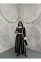 Atlas Fabric Dress(Belt Included)