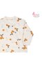 Sweet Surprise Organic Sweet Tangerine Cream Booties and Hat Newborn Hospital Release - 4