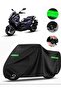 Sym Joyride S 200I Abs Compatible Motorcycle Tarpaulin Premium (Lock Compatible) - Black - Mpro9002