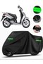 Rks Outlook 150 Compatible Motorcycle Tarpaulin Premium (Lock Compatible) - Black - Mpro9002