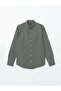 Lcwaikiki Classic Regular Fit Dobby Men's Shirt with Pockets