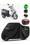 Kanuni trex 125 rear bag compatible motorcycle tarpaulin premium (lock compatible)-black