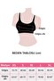 Special Textured Breathable Fabric Filament Thread Strap Tank Top Underwear - 3