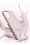 iphone 11 Compatible Soft Silicone High Quality Launch Case-Sand Pink with Velvet Inner Surface - 3