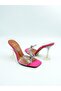 Women's Genuine Leather Heeled Shoes - 3