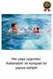 Colorful Durable Sea Pool Swimming Pasta Holiday Swimmer Non-Sinking Sausage Foam Auxiliary 1Pc - 2